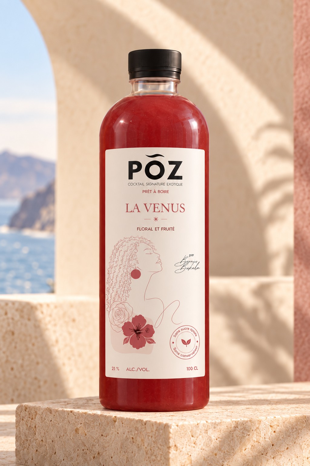 Bouteille du cocktail POZ LA VÉNUS
